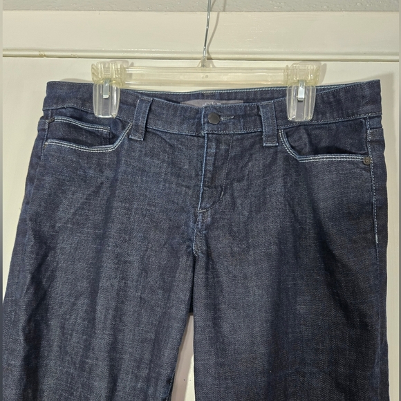 Joe's Jeans Socialite Kicker Jeans Sz 31 Cuffed Hem - Picture 7 of 10